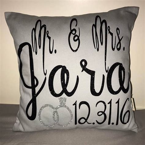 Mr and Mrs personalized pillow | Etsy | Personalized pillows, Pillows, House warming gifts