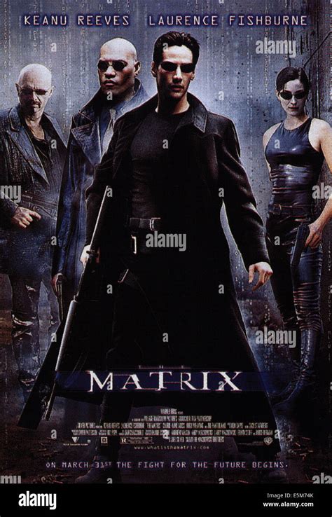 MATRIX, poster, 1999 Stock Photo - Alamy