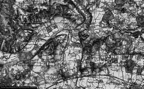 Historic Ordnance Survey Map of Cookham, 1895