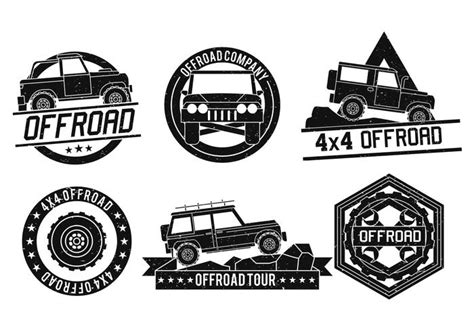 Off Road vector logo set 152783 Vector Art at Vecteezy