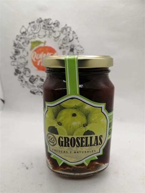 Mermelada Grosellas Verdes – QuintaFrut – Tienda Online