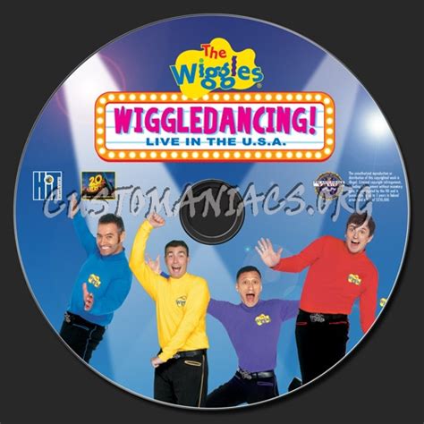 The Wiggles Wiggledancing! Live in the USA dvd label - DVD Covers ...