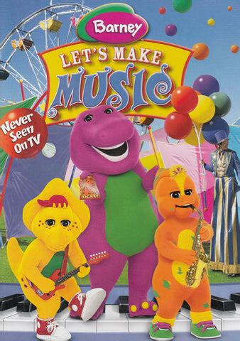 Barney - Let's Make Music on DVD Movie