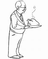 Roast A Turkey For Gran Parents Day Celebration Coloring Page  NetArt sketch template