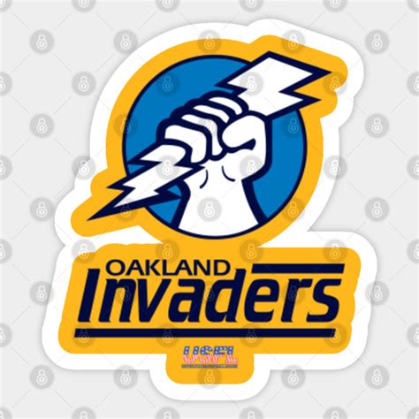 Oakland Invaders - Usfl - Sticker | TeePublic