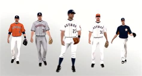 Houston Astros Officially Unveil New Logos, Uniforms – SportsLogos.Net News