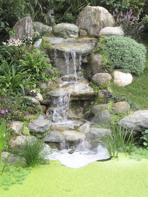 50 Pictures of Beautiful Backyard Garden Waterfalls (Ideas & Designs ...