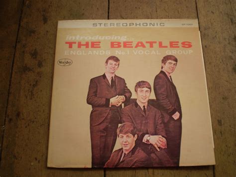 Introducing The Beatles 1963 First U.S.A Vinyl Album, Near Mint | Introducing the beatles ...