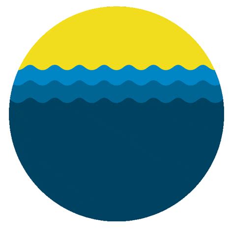 Ocean Sunset Sticker by PETA