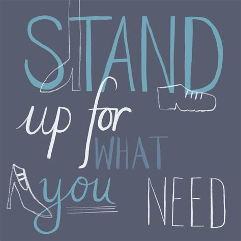 Stand up for what you need on Behance