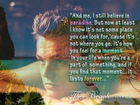 The Beach (2000) #LeonardoDicaprio #Quotes | How are you feeling, Movie quotes, Believe