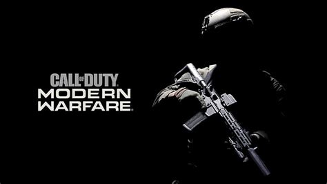 HD wallpaper: Call of Duty Modern Warfare, video games, weapon, soldier ...