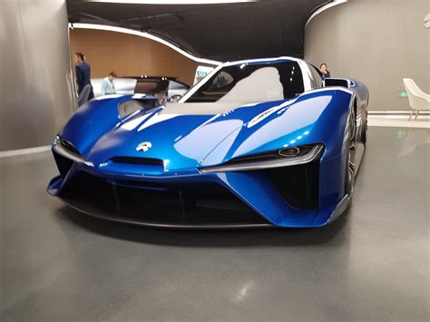 NextEV Nio EP9 Electric Car in Beijing 2018. Photo by Mastermines ...