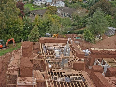 Cob house construction in England | Cob house, Natural building, Cob homes