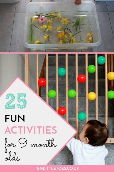 25 Fun & Easy Activities to do With a 9 Month Old Baby in 2021 | 9 month old baby activities, 9 ...