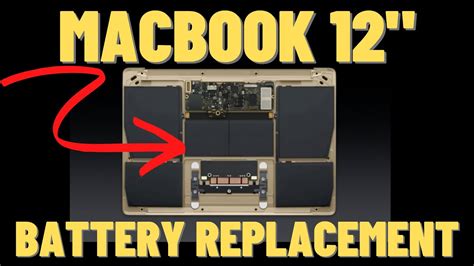 MacBook 12 Inch Battery Replacement - Early 2015 A1534 "Core M" - KYUER ...