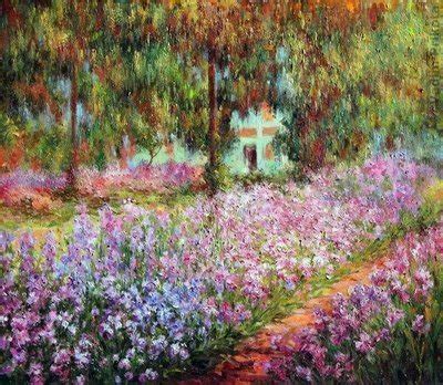 The Artist's Garden at Giverny - Claude Monet - Artst