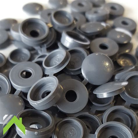 Screw Cover Cap – Anthracite Grey – Avg 50 - CP Building Plastics LTD, Blackpool, FY4 2FD