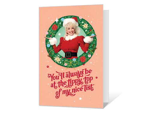 "Dolly Naughty or Nice Christmas" | Creatacard™ | Blue Mountain