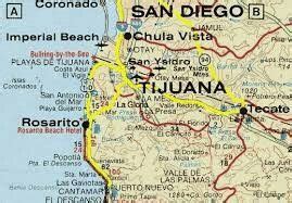 TIJUANA image by Nohemi Lopez | Tijuana, San diego map, Map