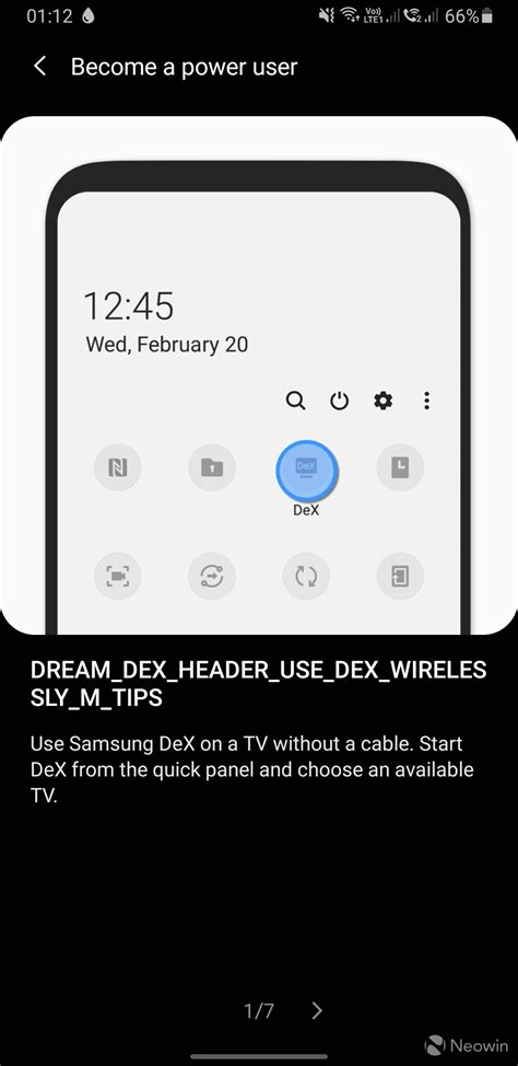 Samsung Tips app references a wireless DeX mode, likely to debut with ...