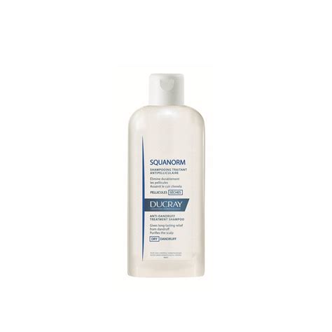 Ducray Squanorm Anti-Dandruff Treatment Shampoo Dry Dandruff 200ml (6.76floz)