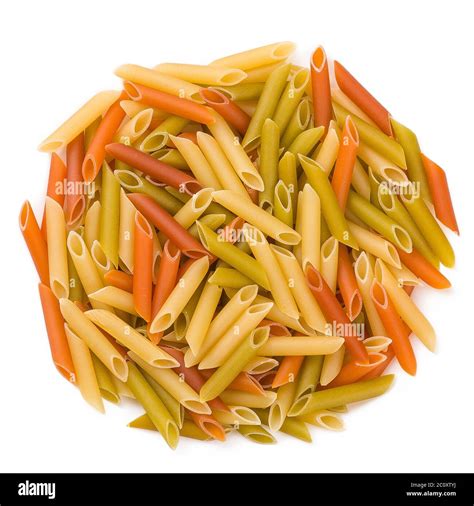 Pasta isolated on white background Stock Photo - Alamy