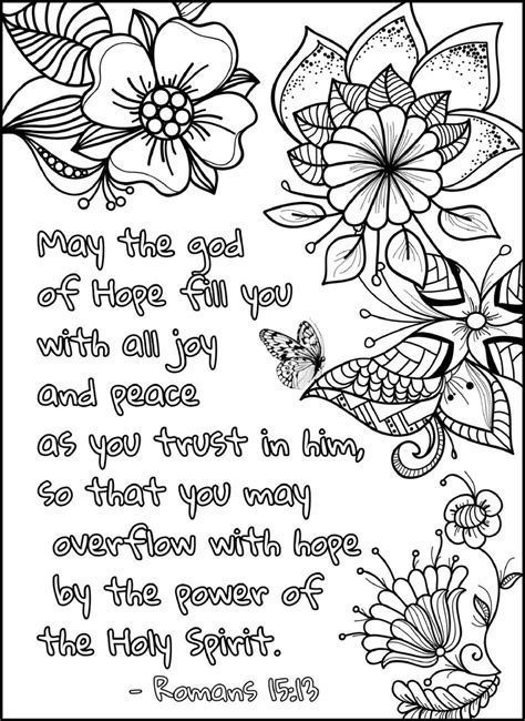 Coloring Pages Pack, Fruit of the Spirit, Bible Verse Color Pages, Printable Coloring Book, Gift ...