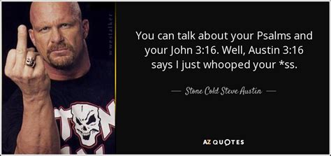 TOP 25 QUOTES BY STONE COLD STEVE AUSTIN | A-Z Quotes