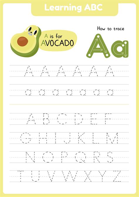 20 best free printable alphabet tracing letters pdf for free at printablee - 10 best free ...