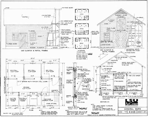 Barn Plans And Designs