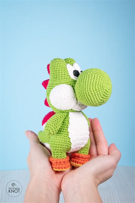 Yoshi Crochet Pattern Amigurumi PDF download geek crochet | Etsy