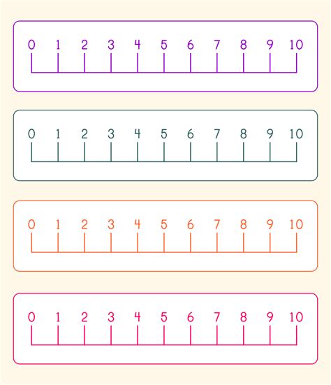 8 best images of kindergarten number line printable 0 20 - 10 best printable blank number line 1 ...