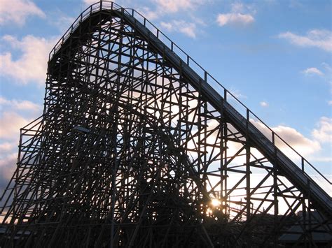 A roller coaster viewed through motion tracker data