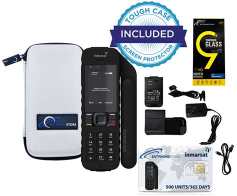 SatPhoneStore Inmarsat IsatPhone 2.1 Satellite Phone Standard Package with Tough Case and ...