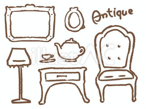 Free Vectors | antique furniture set