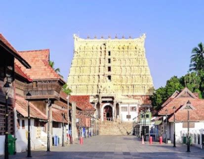 Sree Padmanabhaswamy Temple's Architecture and Religious aspects.