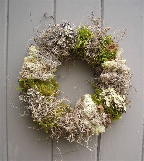 Four Moss Wreath For Home Decoration By Pippa Designs | Moss wreath, Christmas wreath craft ...