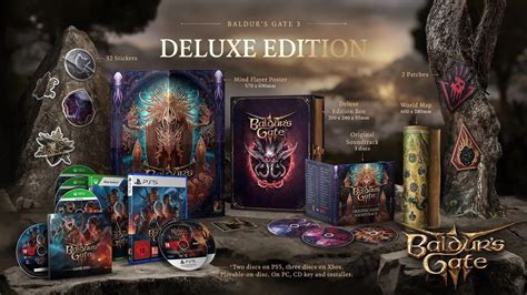 Baldur's Gate 3 Deluxe Edition is coming to PC with a slew of physical extras | TechSpot