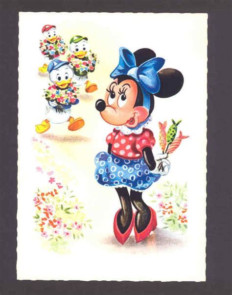 VINTAGE DISNEY POSTCARD | Disney Postcards | Pinterest | Disney, Vintage and Postcards