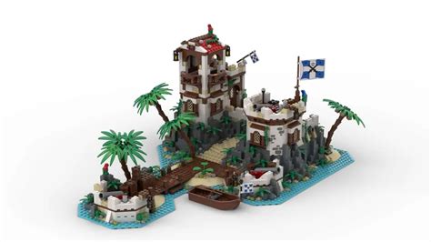 LEGO Ideas Imperial Island Fort Achieves 10,000 Supporters - The Brick Fan