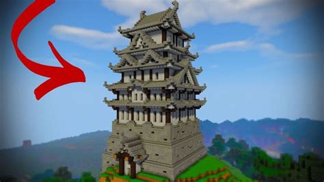 Minecraft japanese castle map - bxedas