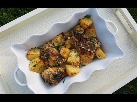 Lemon Chicken & Potatoes - What's For Din'? - Courtney Budzyn - Recipe 40 | Recipes, Lemon ...