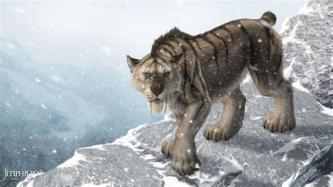 snow saber tooth skyrim - Google Search | Prehistoric animals ...