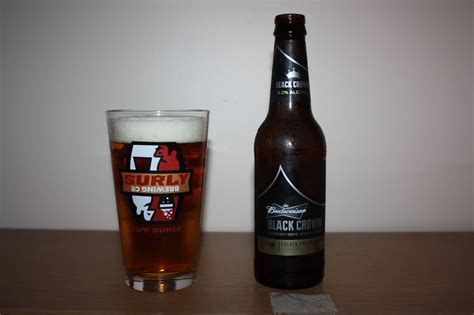 Nick's Beer Blog: Budweiser Black Crown Review