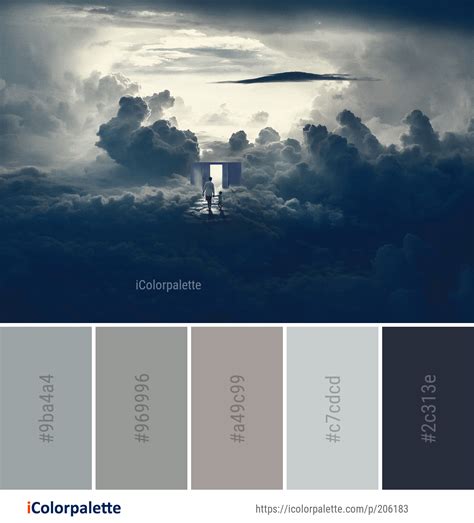 Color Palette ideas from 2538 Cloud Images | iColorpalette | Pastel colour palette, City and ...