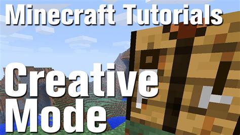 Minecraft Tutorial: How to Use Creative Mode in Minecraft - YouTube