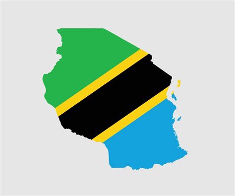 Map and flag of Tanzania 6688477 Vector Art at Vecteezy