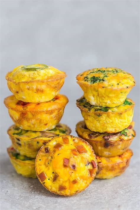 Ham and Cheese Egg Muffins - Life Made Sweeter