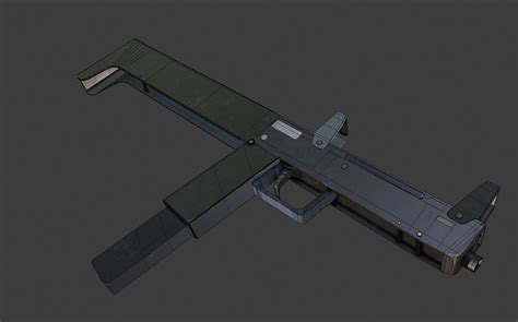 3D model pp-90 submachine gun VR / AR / low-poly | CGTrader